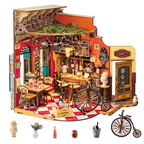Rolife DIY Miniaturhaus Bausatz Cheers Bar Modellbausätze für Erwachsene zum Bauen Miniatur Puppenhaus Heimdekoration Geburtstagsgeschenk Rolife DIY Miniaturhaus Bausatz Cheers Bar Modellbausätze für Erwachsene zum Bauen Miniatur Puppenhaus Heimdekoration Geburtstagsgeschenk von Rolife