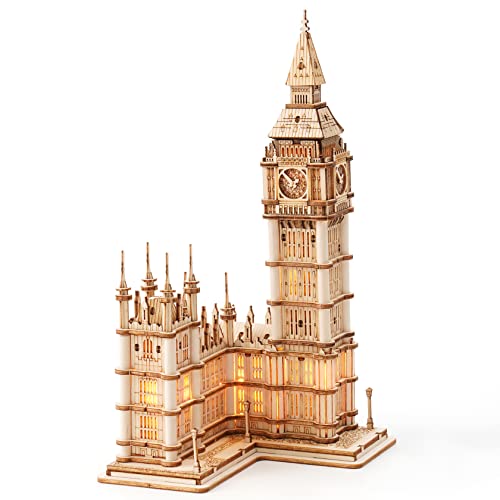Rolife Holzpuzzle Erwachsene 3D Modellbau Holzbausatz für Erwachsene Teenager 220 Teilen, Big Ben Rolife Holzpuzzle Erwachsene 3D Modellbau Holzbausatz für Erwachsene Teenager 220 Teilen, Big Ben von Rolife