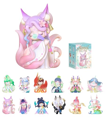 Rolife Nancy Blinde Kiste-Niedliche Action Figur-Oriental Mythology Creatures-Kawaii Figuren Blind Bags Kreatives Geschenk für Mädchen und Frauen 1PC Rolife Nancy Blinde Kiste-Niedliche Action Figur-Oriental Mythology Creatures-Kawaii Figuren Blind Bags Kreatives Geschenk für Mädchen und Frauen 1PC von Rolife