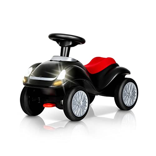 Rollplay Footie, Kinderfahrzeug mit LED-Front Scheinwerfer, Hupe, Blinker, Flüsterreifen und weichem Sitz, belastbar bis zu 25 kg, Rutschfahrzeug für Kinder ab 1 Jahr, rot schwarz Rollplay Footie, Kinderfahrzeug mit LED-Front Scheinwerfer, Hupe, Blinker, Flüsterreifen und weichem Sitz, belastbar bis zu 25 kg, Rutschfahrzeug für Kinder ab 1 Jahr, rot schwarz von Rollplay