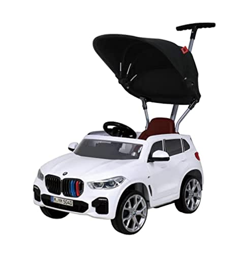 Rollplay Push Car mit ausziehbarer Fußstütze, Für Kinder ab 1 Jahr, Bis max. 25 kg, BMW X5M, weiß 42133 Rollplay Push Car mit ausziehbarer Fußstütze, Für Kinder ab 1 Jahr, Bis max. 25 kg, BMW X5M, weiß 42133 von Rollplay