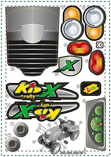 Aufkleber für rollyKid-X von Rolly Toys