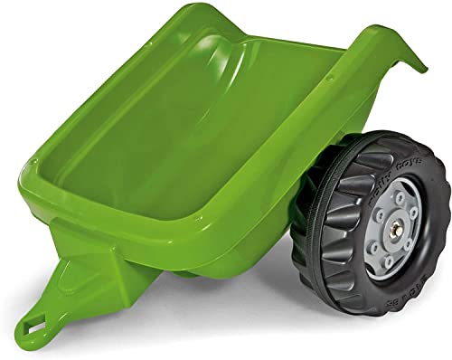 Rolly Toys rollyKid Anhänger grün (Alter: 2 ½ - 10 Jahre, 57 x 46,5 x 26,4 cm, Einachsanhänger, belastbar bis max. 15 kg) 121724 von Rolly Toys