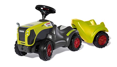 Rolly Toys Babyrutscher Claas Xerion mit rollyMinitrac Anhänger (Rutschfahrzeug mit Trailer, für Kinder von 1,5-4 Jahre, Ablagefach unter Motorhaube, Flüsterlaufreifen) 135882 von Rolly Toys