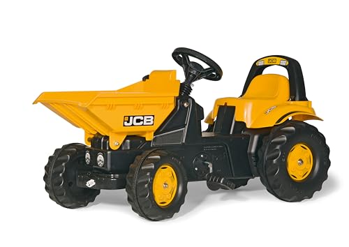 Rolly Toys JCB Trettraktor (RollyKid Dumper Traktor; Kippschüssel + Verriegelung; Heckkupplung; Überrollbügel; Kinder ab 2 1/2 Jahre; Gelb, Schwarz) 024247 Rolly Toys JCB Trettraktor (RollyKid Dumper Traktor; Kippschüssel + Verriegelung; Heckkupplung; Überrollbügel; Kinder ab 2 1/2 Jahre; Gelb, Schwarz) 024247 von ROLLY TOYS