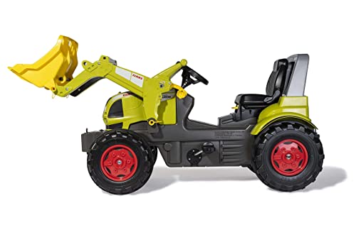 Rolly Toys 730100 Tretfahrzeuge rollyFarmtrac Premium CLAAS Arion 640 Trettraktor für Kinder von 3-7 Jahren mit Frontlader, grün von ROLLY TOYS