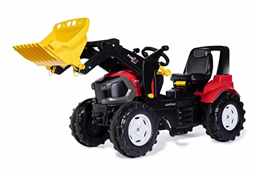 Rolly Toys 730117 Tretfahrzeuge Trettraktor rollyFarmtrac Premium Lindner, FL (für Kinder von ca. 3-8 Jahren, mit Frontlader, Überrollbügel und Flüsterlaufreifen) von Rolly Toys