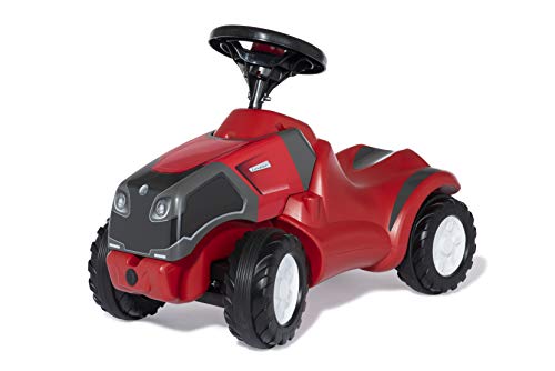 Rolly Toys Babyrutscher Lindner (rollyMinitrac, für Kinder ab 1,5 Jahren, Rutscher mit Flüsterlaufreifen, ergonomische Fahrzeugkontur, Lenkrad mit Hupe) 132775, rot von Rolly Toys