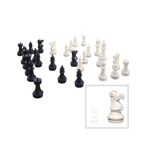Rolly Toys Bodenschachfiguren, Schwarz, 218707 von ROLLY TOYS