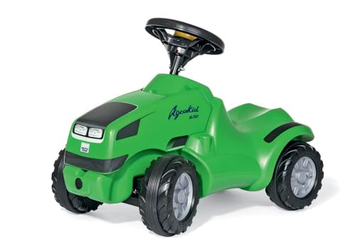 Rolly Toys 13 210 2 Toys Babyrutscher rollyMinitrac Deutz Agrokid (mit Ablagefach, ergonomische Fahrzeugkontur, Lenkrad mit Hupe, ab 1 ½ Jahren geeignet) 132102 von Rolly Toys