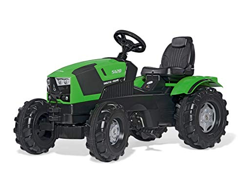 Rolly Toys rollyFarmtrac Deutz-Fahr 5120 (für Kinder im Alter von 3 – 8 Jahre, Sitz verstellbar, Flüsterlaufreifen) 601240, 106.0 x 60.0 x 53.0 cm von Rolly Toys