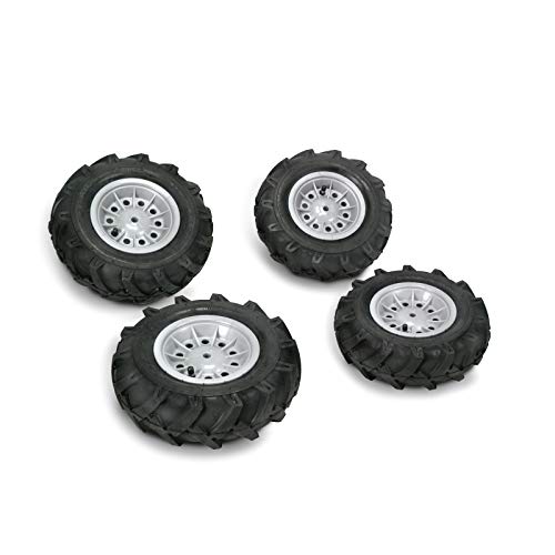 Rolly Toys 409242 - Luftreifen (4 Stück, für RollyToys Fahrzeuge, Größen: 2 x 325x110 / 2x 310x95) von Rolly Toys