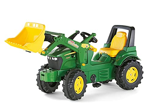 Rolly Toys rollyFarmtrac John Deere 7930 (Tretfahrzeug für Kinder ab drei Jahre, Flüsterlaufreifen, verstellbarer Sitz, Traktor) S2671002 710027 von Rolly Toys