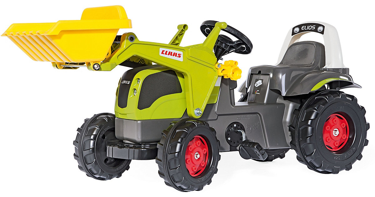 rollyKid Trettraktor Claas Elios mit Frontlader grün rollyKid Trettraktor Claas Elios mit Frontlader grün von rolly toys