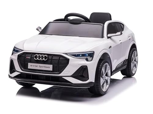 Audi e-tron 12v Music Module Leather seat Rubber Eva Tires (QLS6688) von Rollzone