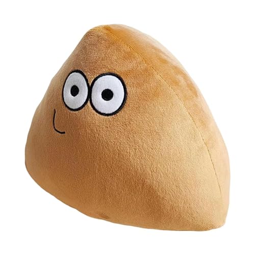 Pou Plush, Pou Kuscheltier, My Pet Alien Pou Plüshies Kinder, 8,6 Zoll Pou Plüshies, Cartoon Anime Stofftier, Geburtstag Weihnachten Wahl für Jungen Mädchen Fans (Stil 2) von RolyEnttain