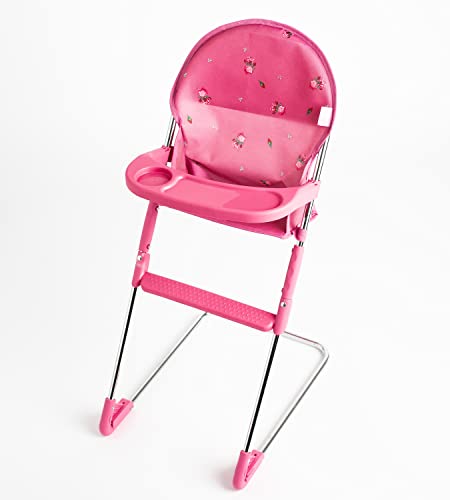 Roma Darcie Puppenhochstuhl - rosa von Roma