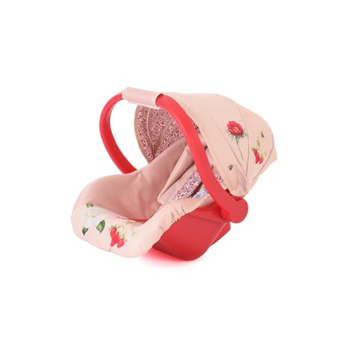 Roma RHS Flora Puppen-Autositz, Beerenrot und Creme, recycelte Stoffe, Kollektion Royal Horticultural Society Roma RHS Flora Puppen-Autositz, Beerenrot und Creme, recycelte Stoffe, Kollektion Royal Horticultural Society von Roma