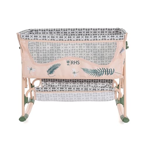 Roma RHS Nachttisch-Puppenbett, Farn-Design, verstellbare Höhe, Schaukel- und Schreibmodi, Farn-Design, für Puppen bis 45 cm, Aufbewahrungskorb Roma RHS Nachttisch-Puppenbett, Farn-Design, verstellbare Höhe, Schaukel- und Schreibmodi, Farn-Design, für Puppen bis 45 cm, Aufbewahrungskorb von Roma
