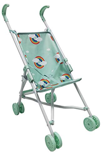 Roma Rupert Puppen-Regenschirmbuggy – Mintgrün, geeignet ab 24 Monaten Roma Rupert Puppen-Regenschirmbuggy – Mintgrün, geeignet ab 24 Monaten von Roma