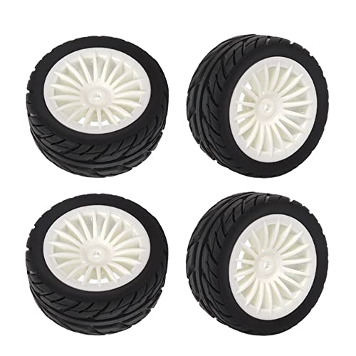 Ronlok 4 StüCke Gummireifen Reifenrad für SG1603 SG1604 SG 1603 UD1601 UD1602 UD1603 UD1604 1/16 RC Auto Upgrade Teile,1 von Ronlok