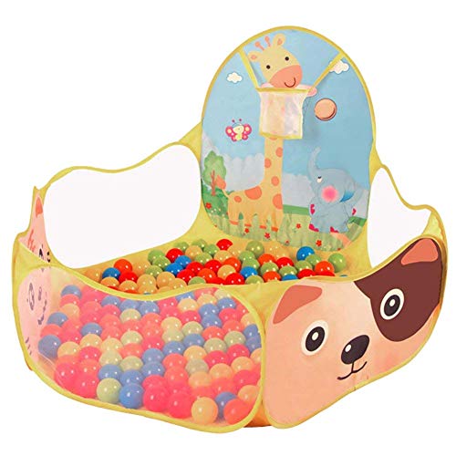Ronlok Bällebad für Kinder, tragbar, Baby, Ozean, , Pool und Basketball, -Reifen mit Tiermotiv Ronlok Bällebad für Kinder, tragbar, Baby, Ozean, , Pool und Basketball, -Reifen mit Tiermotiv von Ronlok
