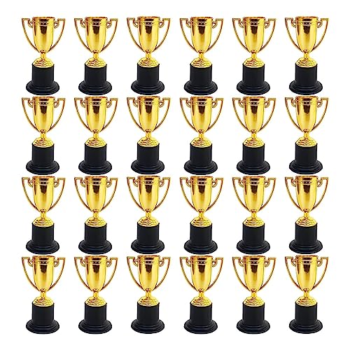 Ronlok Mini-Trophäen für Kinder, Belohnungen für Partys, Auszeichnungen, Sport, Wettbewerbe, 24 Stück Ronlok Mini-Trophäen für Kinder, Belohnungen für Partys, Auszeichnungen, Sport, Wettbewerbe, 24 Stück von Ronlok
