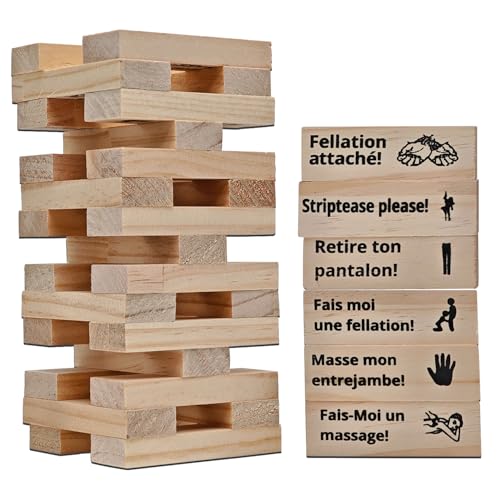 Ronronner Freche Spiele für Paare – 48 Teile, romantisches Bauspiel für Paare – kreative Blöcke zur Stärkung der Komplizität, interaktive Geschenkidee für Ehemann und Liebhaber Ronronner Freche Spiele für Paare – 48 Teile, romantisches Bauspiel für Paare – kreative Blöcke zur Stärkung der Komplizität, interaktive Geschenkidee für Ehemann und Liebhaber von Ronronner