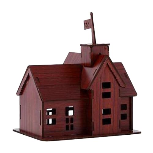 Ronyme 3D-Holzpuzzle, Architektur-Holzfeengartenhaus, Holzmodellbausätze, Haus, Jungen und Mädchen von Ronyme