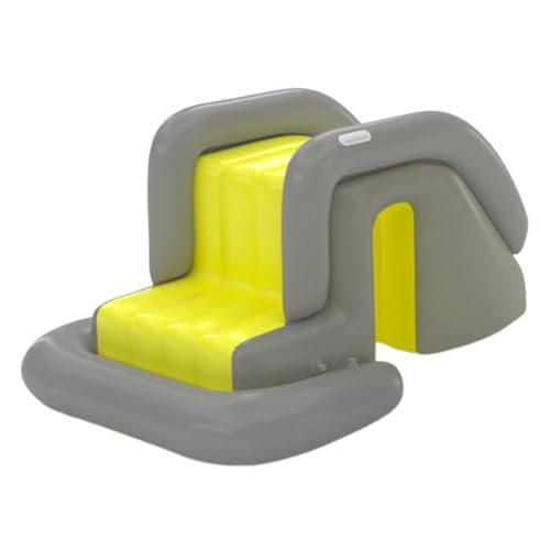 Ronyme Aufblasbare Rutsche, einfach aufzublasen, Pool, Wasserrutsche, aufblasbares Spielzentrum für den Garten, Gelb Ronyme Aufblasbare Rutsche, einfach aufzublasen, Pool, Wasserrutsche, aufblasbares Spielzentrum für den Garten, Gelb von Ronyme