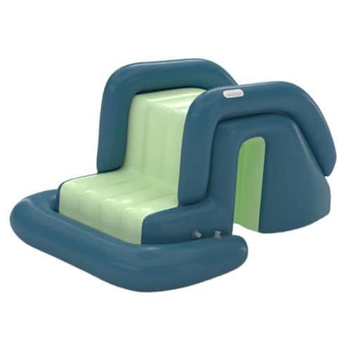 Ronyme Aufblasbare Rutsche, einfach aufzublasen, Pool, Wasserrutsche, aufblasbares Spielzentrum für den Garten, GrÜn Ronyme Aufblasbare Rutsche, einfach aufzublasen, Pool, Wasserrutsche, aufblasbares Spielzentrum für den Garten, GrÜn von Ronyme