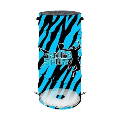 Ronyme Basketball -Trainingstool Fußball Fußball Big Cone Übung Tool einfach zu montieren Hindernis -Bucket Dribble Training für das Schulteam, Blau von Ronyme