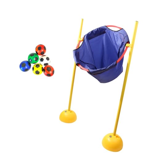 Ronyme Bean -Taschen -Spiel für Kinder mit 6 Bällen, das Ballspielzeuggeschenk für Geburtstagsfeier werfen, Blau von Ronyme