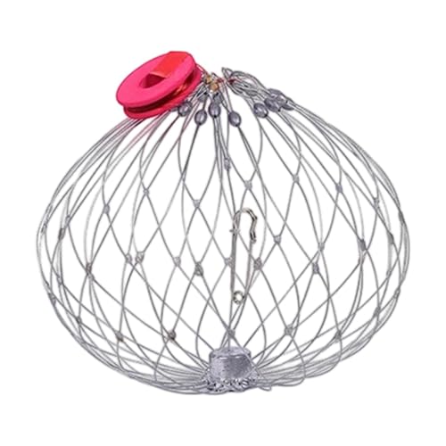 Ronyme Fangen Sie Krabben-Werkzeug, Angeln, tragbares Outdoor-Tackle, Angeln, Krabbenschlingennetz, automatisches Fangen für Stauseen, Garnelen am, 62 cm Dichtes Netz Ronyme Fangen Sie Krabben-Werkzeug, Angeln, tragbares Outdoor-Tackle, Angeln, Krabbenschlingennetz, automatisches Fangen für Stauseen, Garnelen am, 62 cm Dichtes Netz von Ronyme