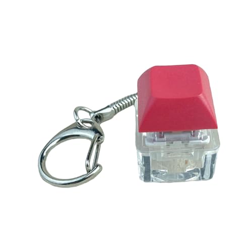 Ronyme -Fidget-Schlüsselanhänger, , hängendes Chefschreibtisch-Spielzeug, kreatives tragbares -Tastenkappen-Anhänger, entspannendes , Rot von Ronyme
