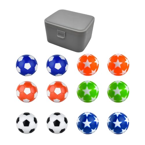 Ronyme Foosball Balls Tisch Fußball Foosballs Geburtstagsgeschenk Ornamente Mini Tischfußbälle Erholung für offizielles Tabletop -Spiel, Option A, 3.2 cm Ronyme Foosball Balls Tisch Fußball Foosballs Geburtstagsgeschenk Ornamente Mini Tischfußbälle Erholung für offizielles Tabletop -Spiel, Option A, 3.2 cm von Ronyme