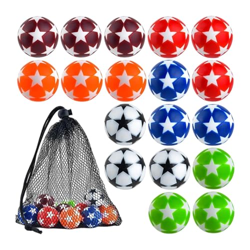 Ronyme Foosball Balls Tisch Fußball Foosballs Geburtstagsgeschenk Ornamente Mini Tischfußbälle Erholung für offizielles Tabletop -Spiel, Option E, 3.2 cm Ronyme Foosball Balls Tisch Fußball Foosballs Geburtstagsgeschenk Ornamente Mini Tischfußbälle Erholung für offizielles Tabletop -Spiel, Option E, 3.2 cm von Ronyme