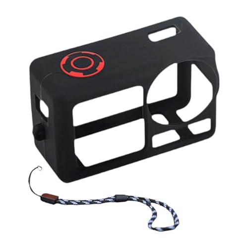Ronyme Kamera -Hülle, Hülle Hülse, Anti -Drop mit Lanyard, Beschützer ACCCs, schockdes Silikonabdeckung, Kameraabdeckung für Quadcopter, Schwarz Ronyme Kamera -Hülle, Hülle Hülse, Anti -Drop mit Lanyard, Beschützer ACCCs, schockdes Silikonabdeckung, Kameraabdeckung für Quadcopter, Schwarz von Ronyme