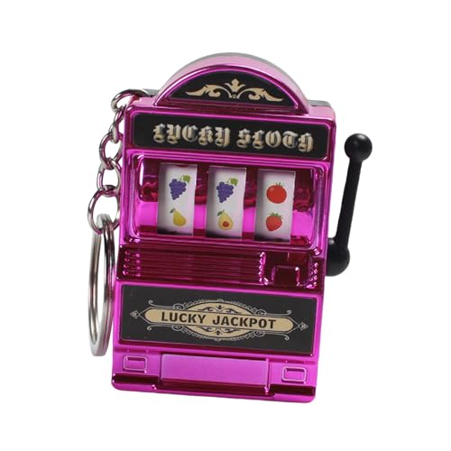Ronyme Mini-Spielautomat, Spielzeug, Gaming-Geschenke, Geschenkfüller, Neuheit, Geburtstag, Festival, Obstautomat, Spielautomat, Anhänger, Schlüsselanhänger, violett Ronyme Mini-Spielautomat, Spielzeug, Gaming-Geschenke, Geschenkfüller, Neuheit, Geburtstag, Festival, Obstautomat, Spielautomat, Anhänger, Schlüsselanhänger, violett von Ronyme