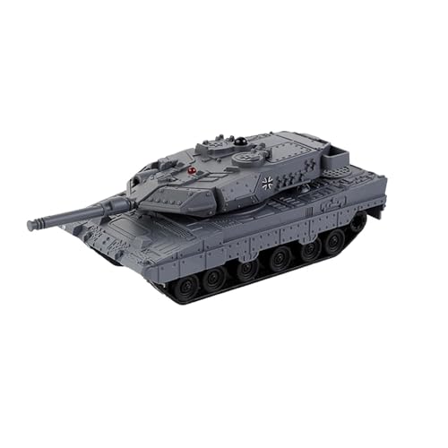 Ronyme RC Kampfpanzer, Ferngesteuerter mit Drehbarem Turm, Simulation 1:64 RC Fahrzeugspielzeug Panzermodell für Kinder, Blau von Ronyme