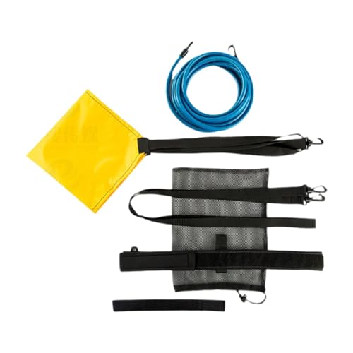 Ronyme Schwimm Fallschirm, Schulungsset für Schwimmwiderstand, tragbares Gerät, praktisches Agilitätstraining, Fitness -Training, Länge 4m Ronyme Schwimm Fallschirm, Schulungsset für Schwimmwiderstand, tragbares Gerät, praktisches Agilitätstraining, Fitness -Training, Länge 4m von Ronyme