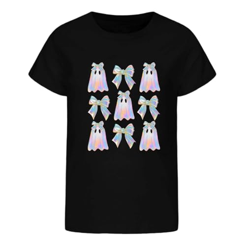 Roobeety Kinder T-Shirt mit Quallen-Motiv und Rundhals | Lässiges Kurzarm Oberteil für Mädchen für Sommer und Freizeit im Niedlichen Stil von Roobeety