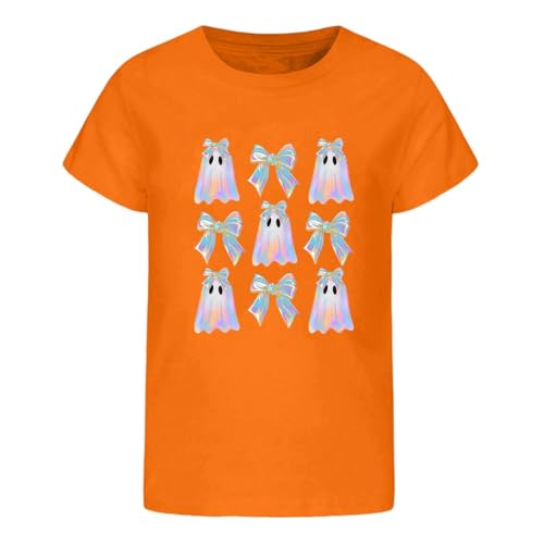 Roobeety Kinder T-Shirt mit Quallen-Motiv und Rundhals | Lässiges Kurzarm Oberteil für Mädchen für Sommer und Freizeit im Niedlichen Stil von Roobeety