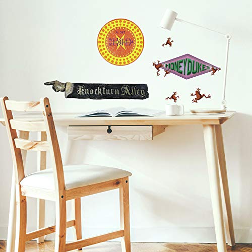 RoomMates RMK3778SCS Harry Potter Signs Peel and Stick Wandaufkleber 2,9 x 44,1 cm von RoomMates
