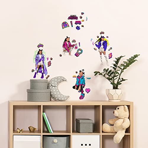 RoomMates RMK5186SCS That Girl Lay Wandaufkleber zum Abziehen und Aufkleben von RoomMates