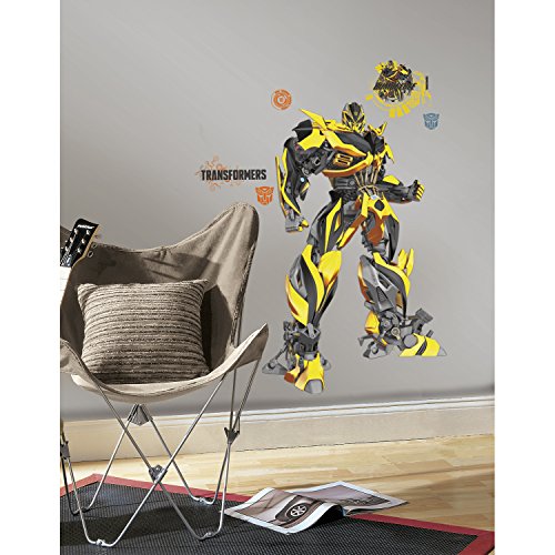 RoomMates Transformers: Age of Extinction Bumblebee Wandaufkleber, groß, zum Aufkleben von RoomMates