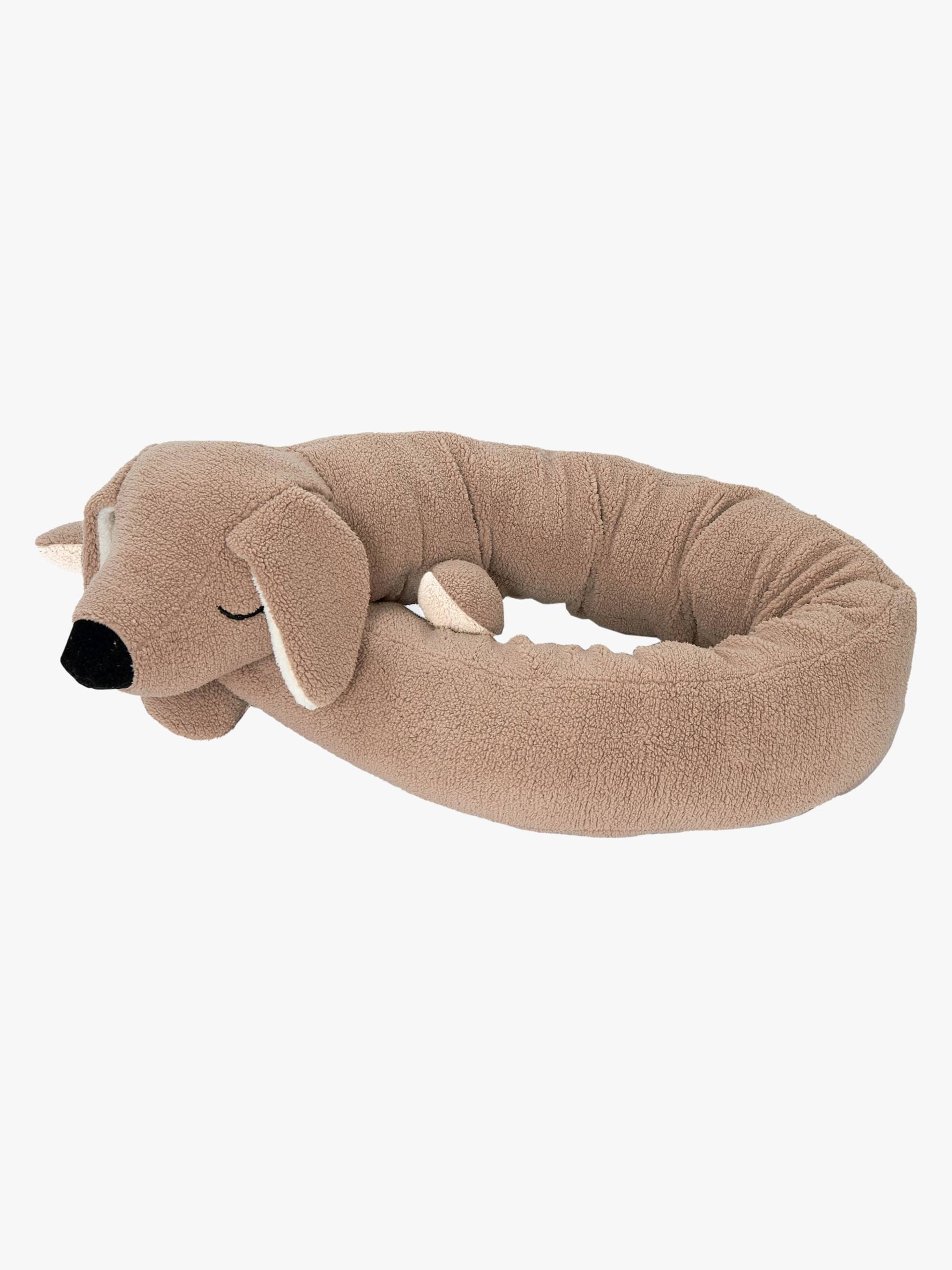 Roommate Bettschlange Hund, Hellbraun von Roommate