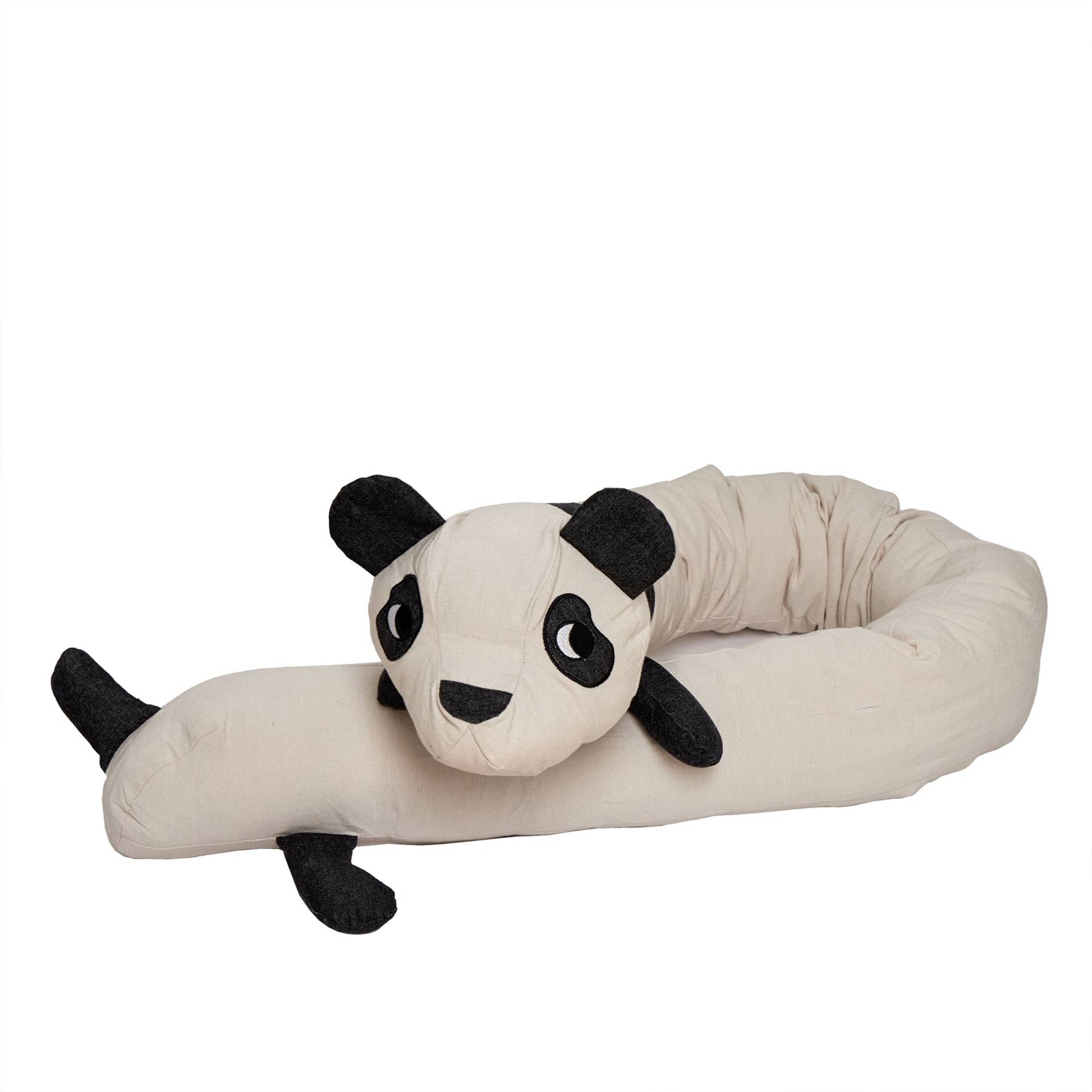 Roommate Lange Kissen Panda, Weiß Roommate Lange Kissen Panda, Weiß von Roommate