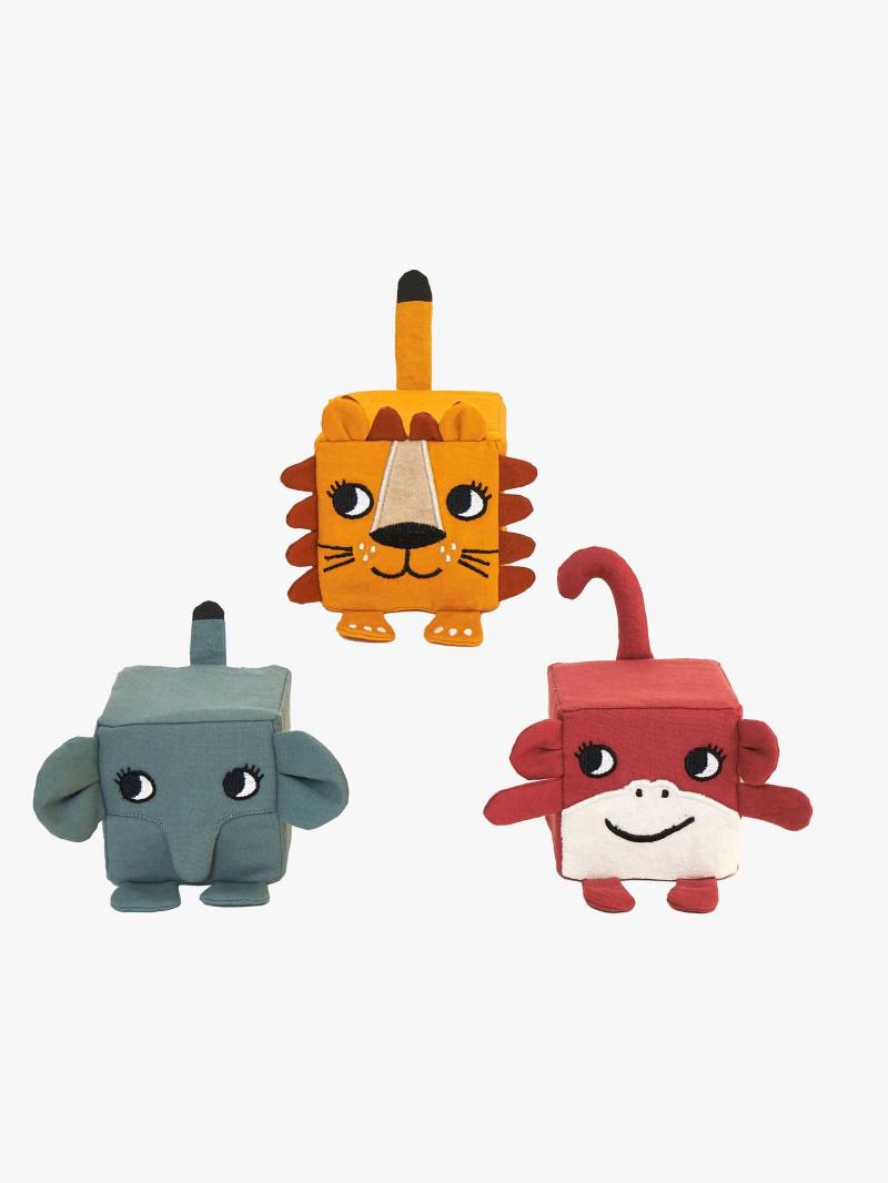 Roommate Soft Blocks Stapelspielzeug, Multi, Babyspielzeug von Roommate