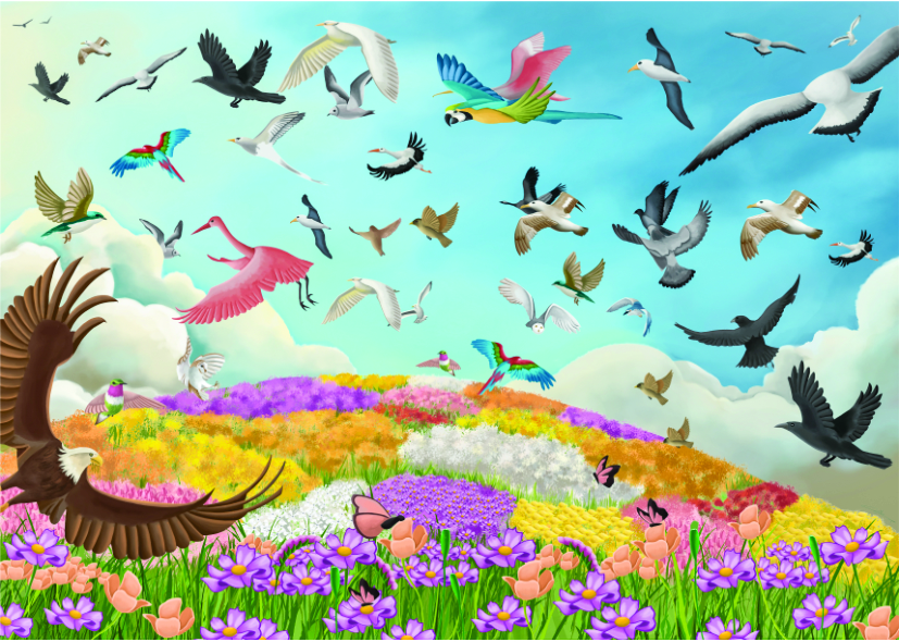 Roovi Amazing Birds 1000 Teile Puzzle Roovi-79442 Roovi Amazing Birds 1000 Teile Puzzle Roovi-79442 von Roovi